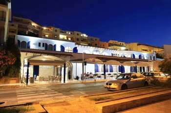 Hotel Front - Evening/Night