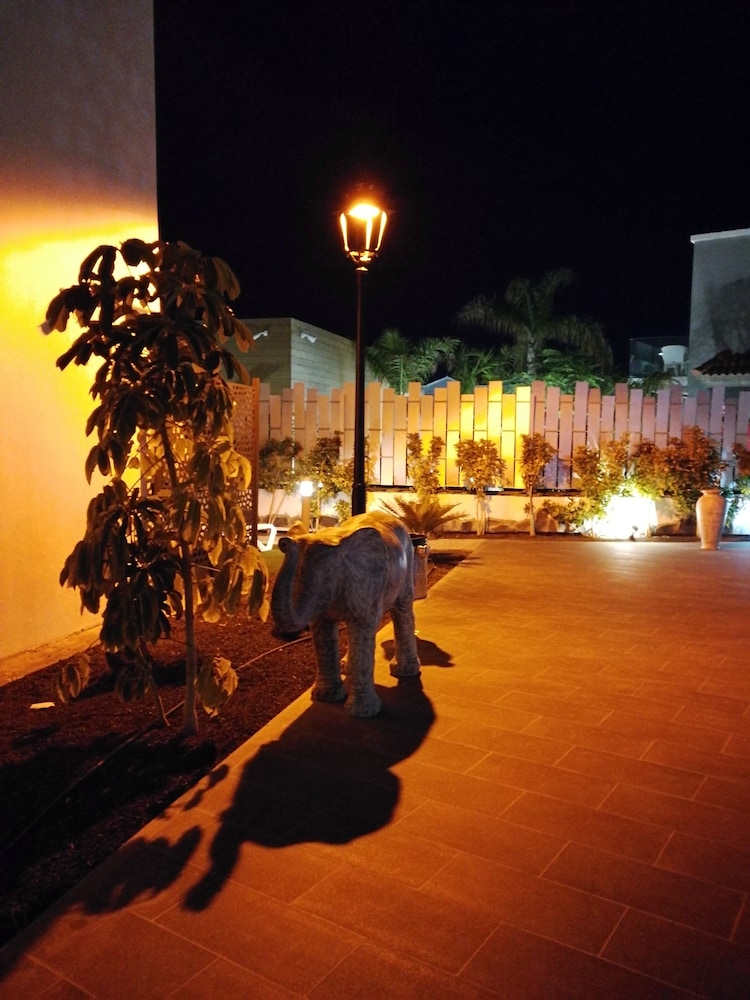 Jardines del establecimiento