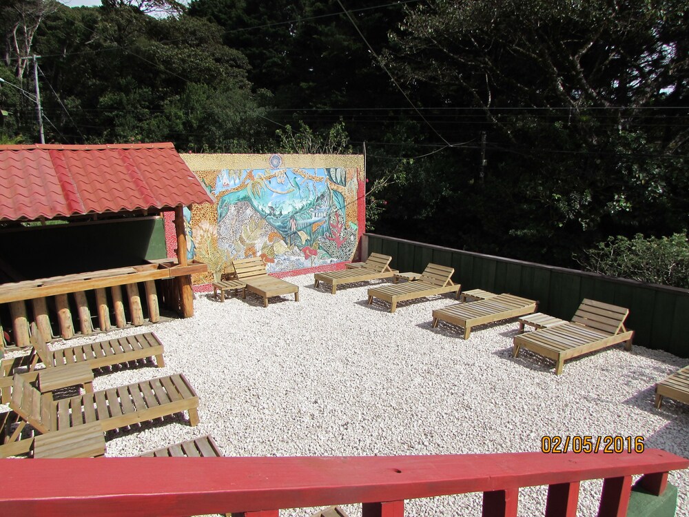 Terraza para tomar el sol