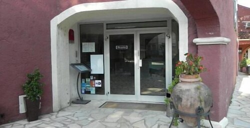 Entrée de l'hôtel