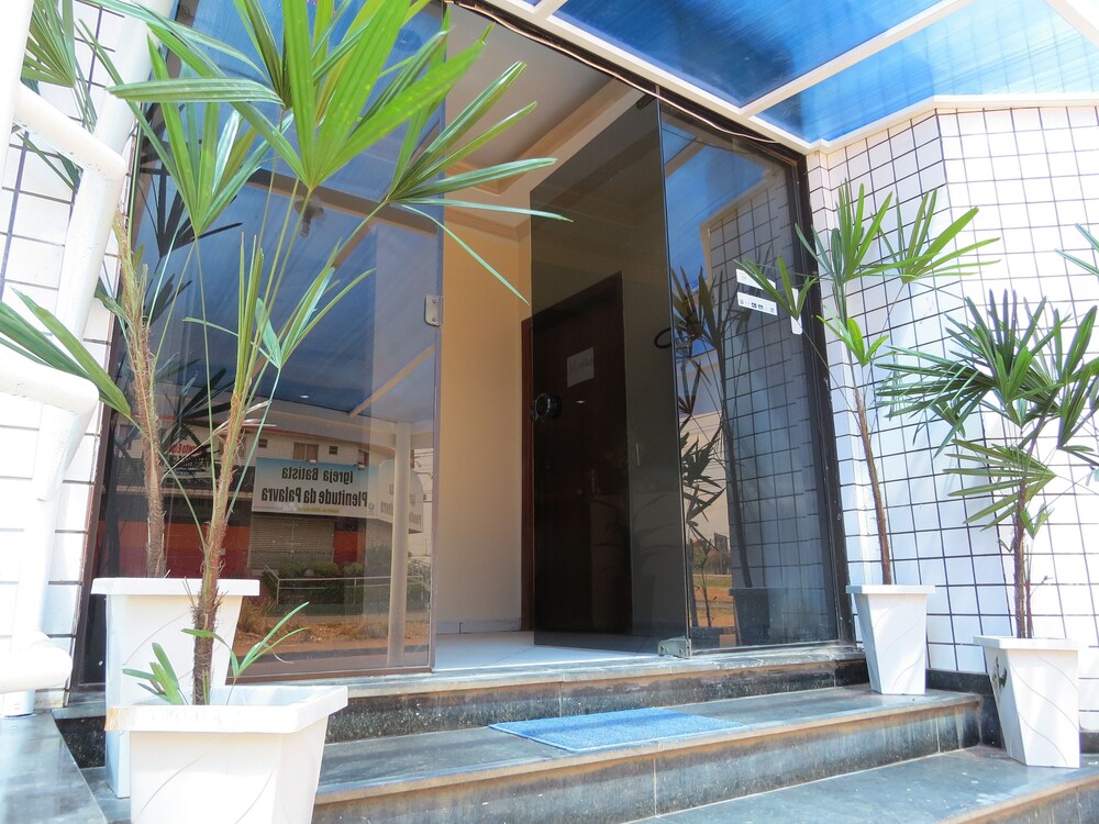 Entrada do hotel