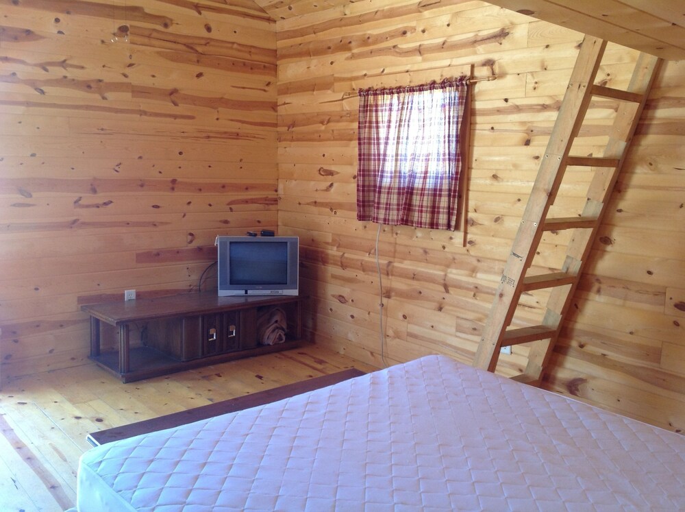 Basic Sleeping Cabin, 2 Queen Beds With Loft (No Linens) - Guestroom