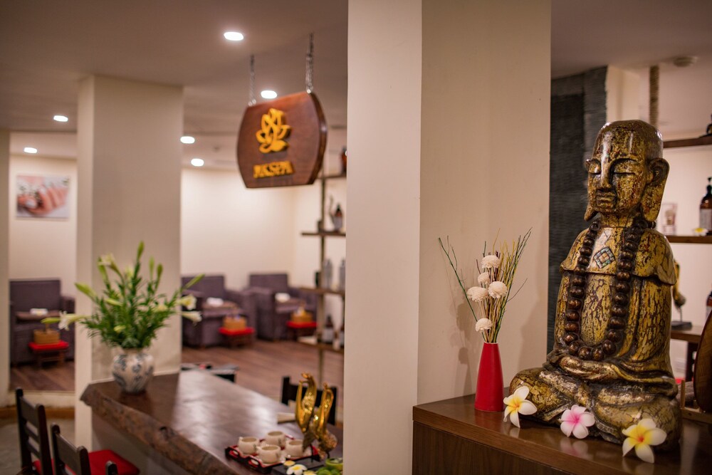 Khu tiếp tân spa