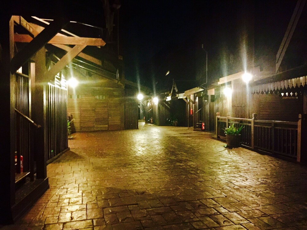 Hotel Front - Evening/Night