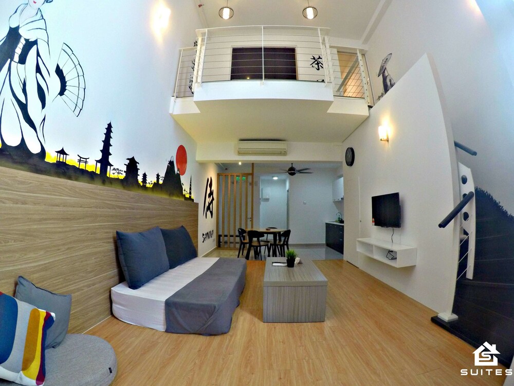 객실 (듀플렉스 (Modern Japanese Duplex Suite))