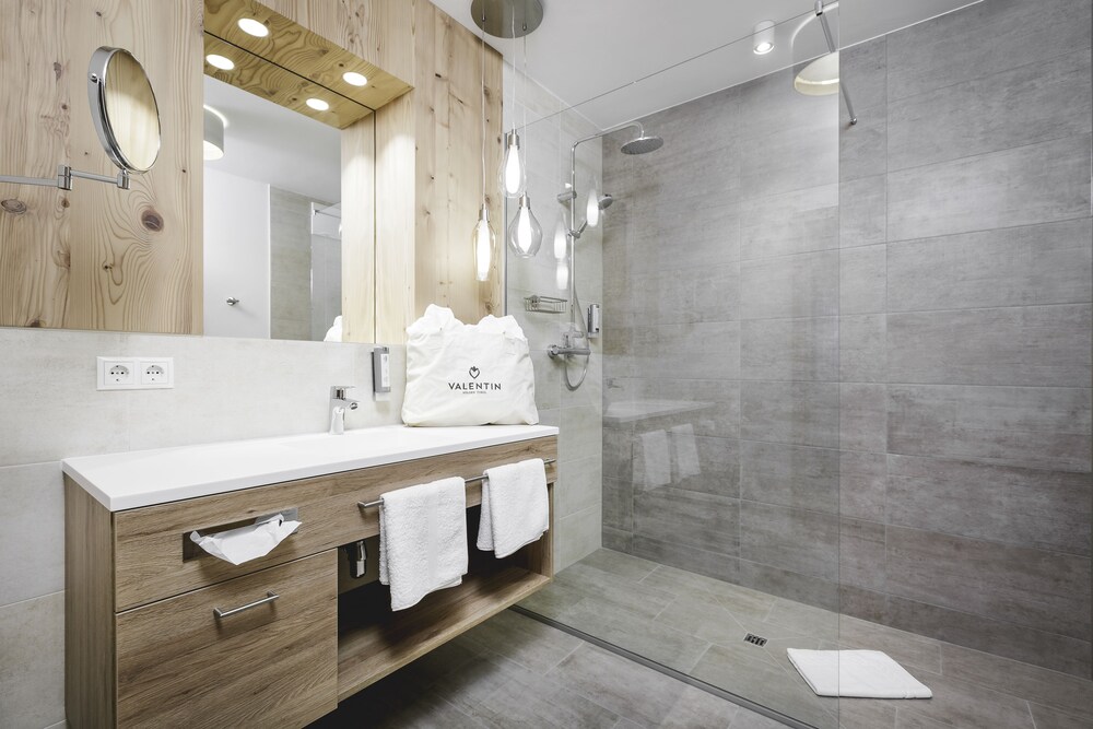 욕실 (슈피리어 아파트, 침실 1개 (excl. cleaning fee - 65,00€))
