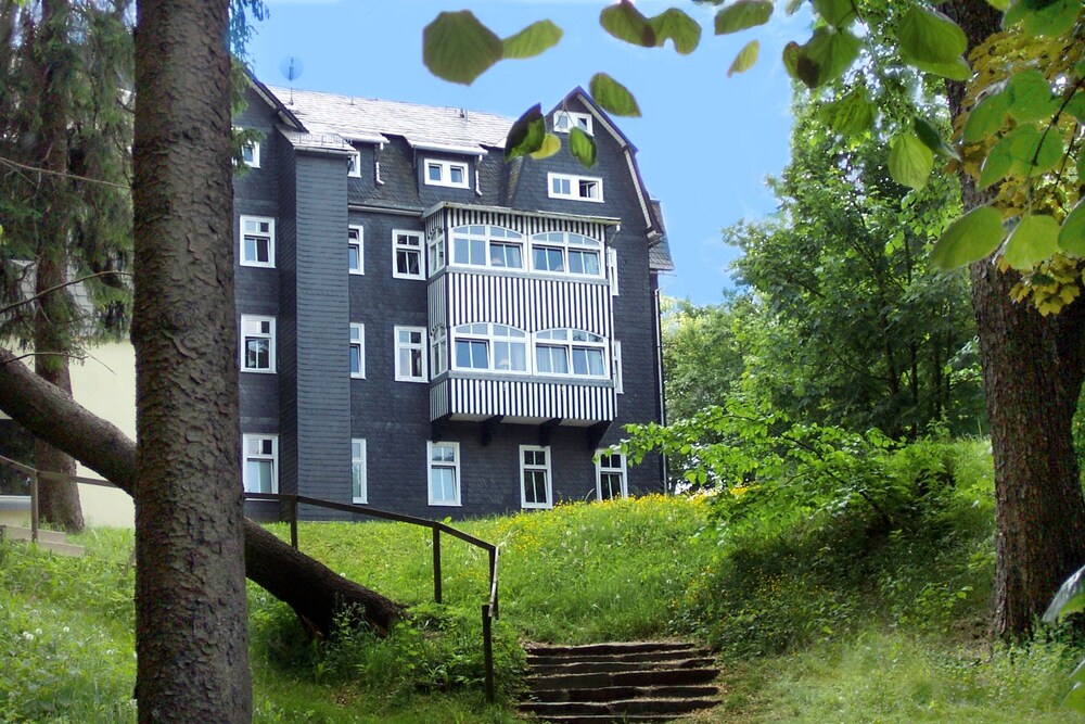 Blick vom Hotel