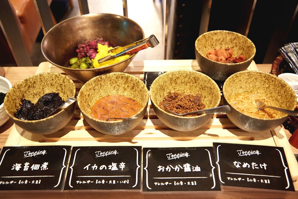 ビュッフェ式朝食