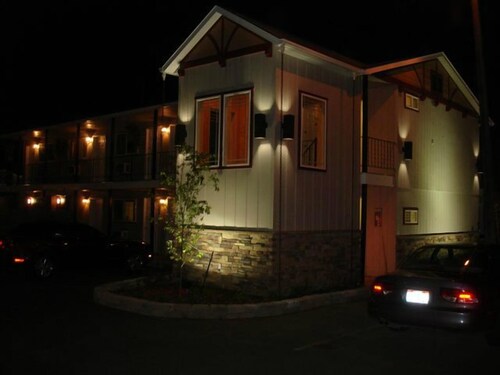 Hotel Front - Evening/Night