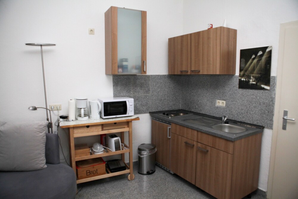 Küche im Zimmer (Studio, Stadtblick (Dibergstraße 50))