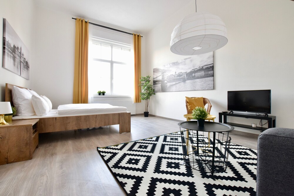 객실 (Apartment with View (Apartment 115 - Szent Istvan ter 5))