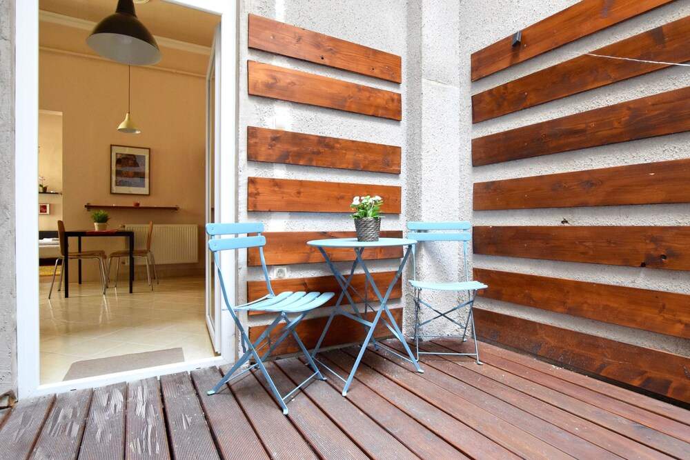 테라스/파티오 (Duplex apartment (Apartment - 112 Merleg utca 9.) )