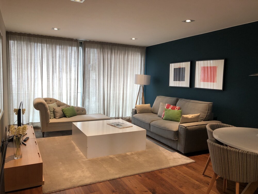 Wohnzimmer (Comfort-Apartment, 1 Schlafzimmer)