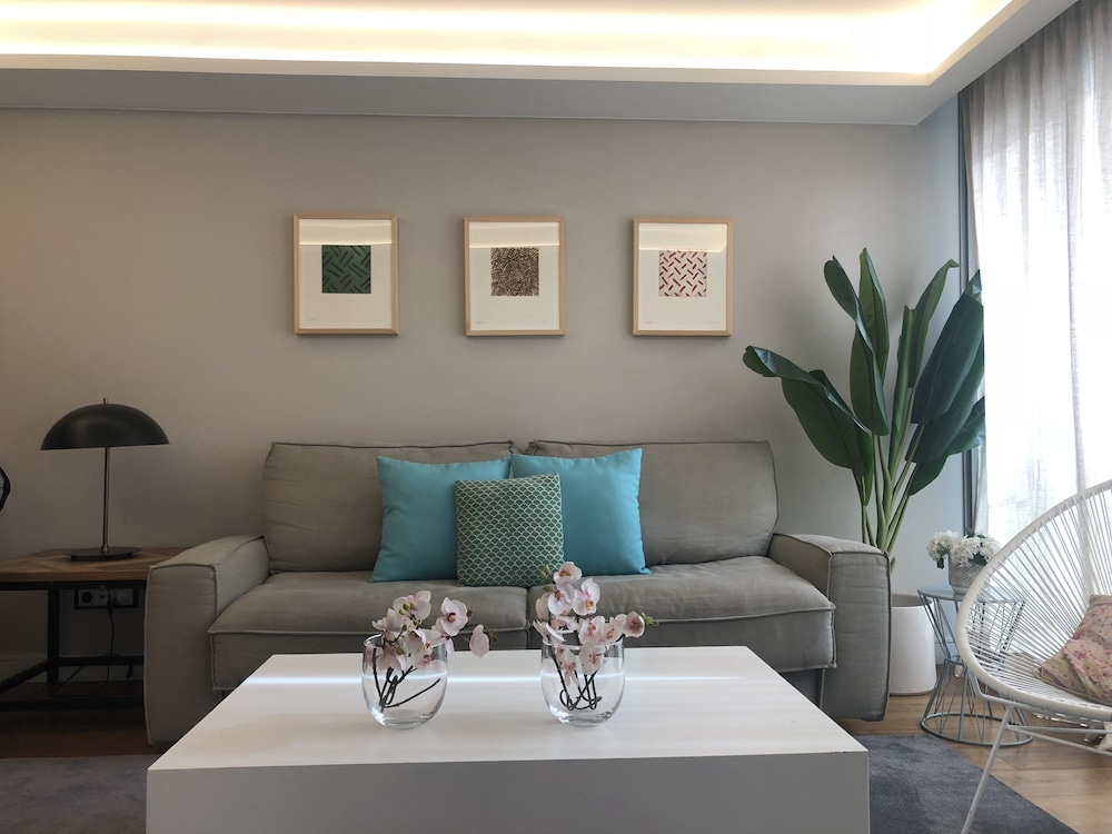Wohnzimmer (Comfort-Apartment, 1 Schlafzimmer)