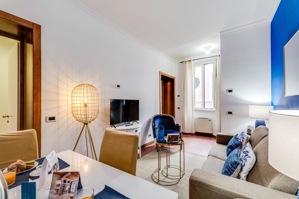거실 공간 (Apartment,1 Bedrooms ,1st floor(Via dei GreciI - Giotto))