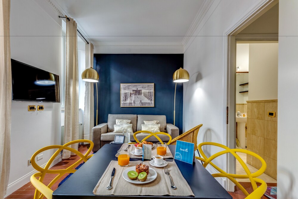 거실 공간 (Apartment,1 Bedrooms (Via dei Greci - Michelangelo))