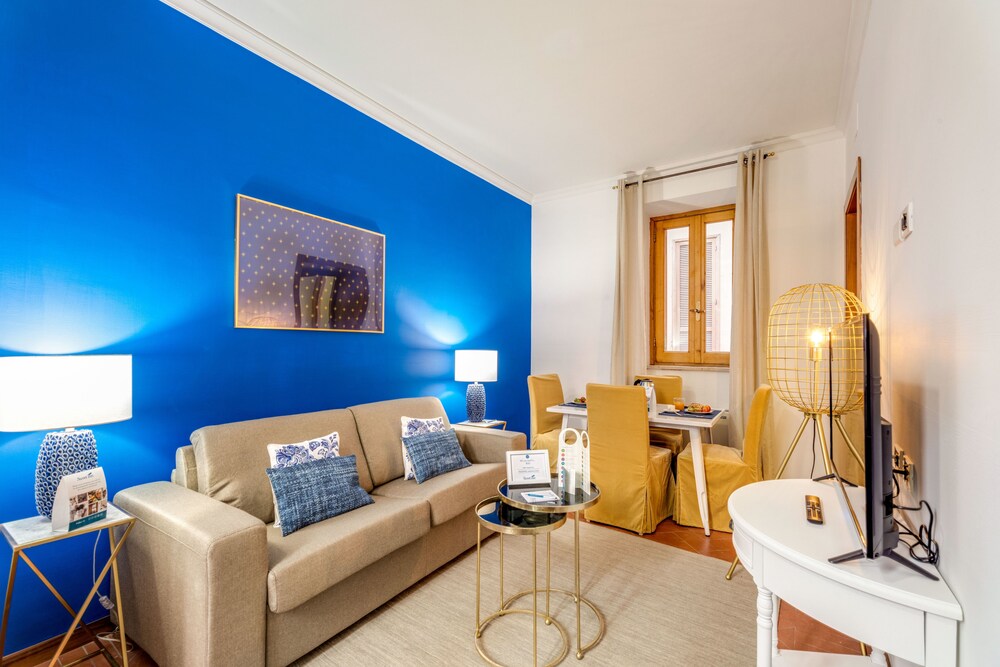 거실 (Apartment,1 Bedrooms ,1st floor(Via dei GreciI - Giotto))