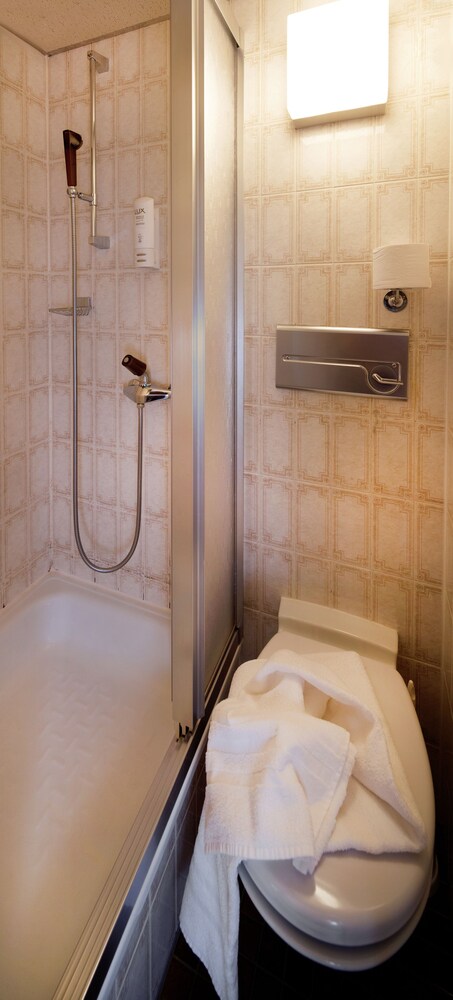 Dusche im Bad