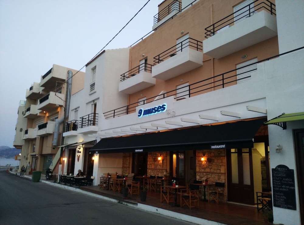 Hotel Front - Evening/Night