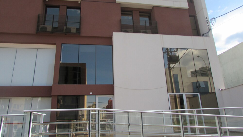 Fachada do hotel
