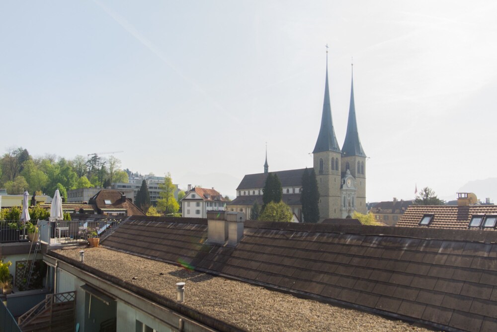 Blick vom Hotel (City-Apartment, 1 Schlafzimmer)