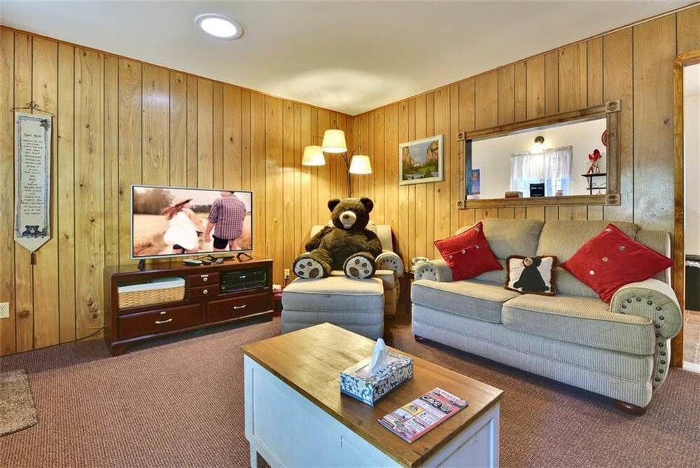 거실 공간 (3 Little Bears Cabin - 2 Bdrm, 1 Bath)
