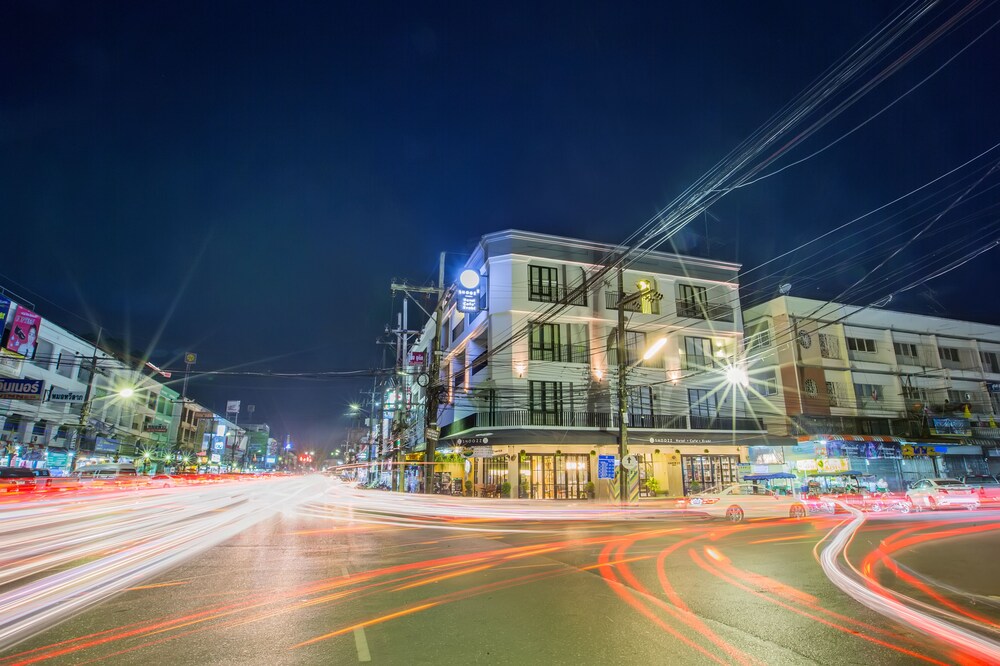 Hotel Front - Evening/Night