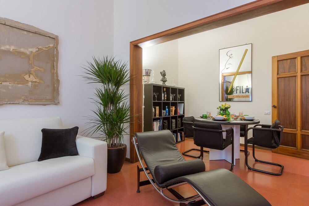 Exclusive House, 1 Queen Bed with Sofa bed, Kitchenette (Location: Via Ricasoli, 45) - Living Area