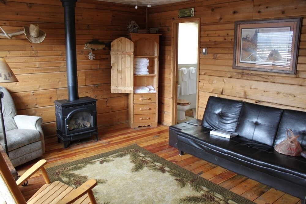 Premium Cabin, 2 Bedrooms, Mountain View - Living Room