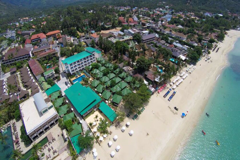 Blick vom Hotel