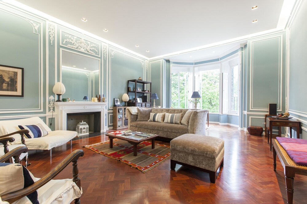 거실 (아파트, 침실 4개 (Lyndhurst Terrace))