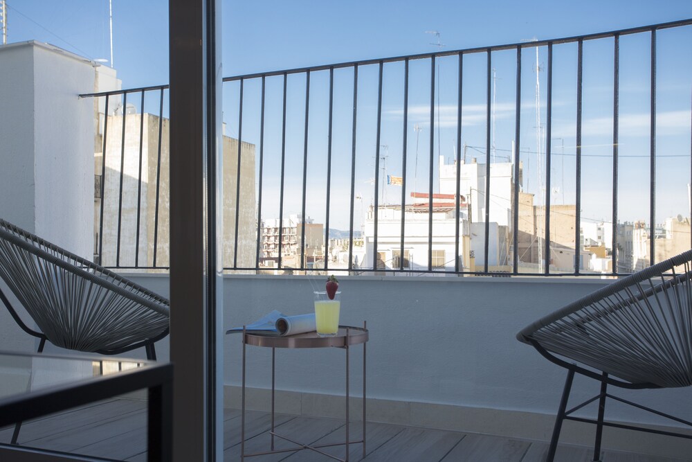 Vue depuis le balcon