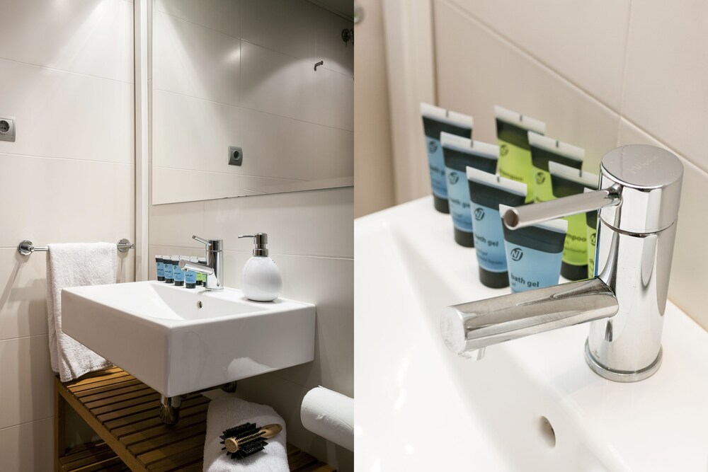 Lavabo en el cuarto de baño: Apartamento, 1 habitación, terraza