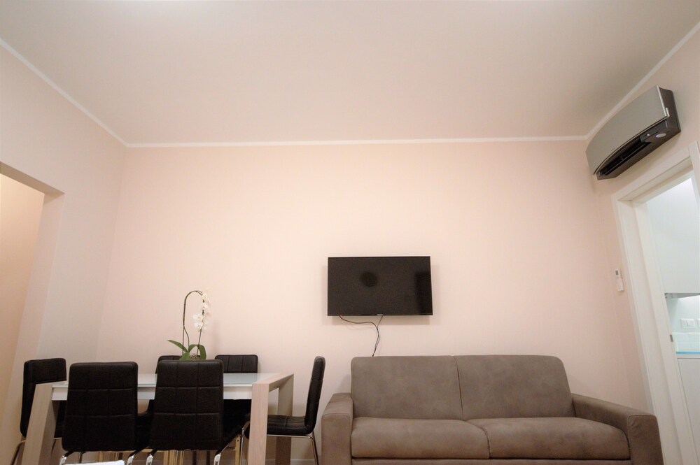 Area soggiorno (Appartamento Exclusive, 2 camere da letto, non fumatori, cucina)
