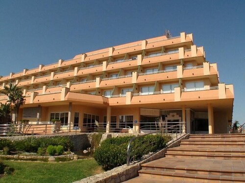 Blick vom Hotel