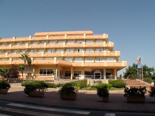 Blick vom Hotel
