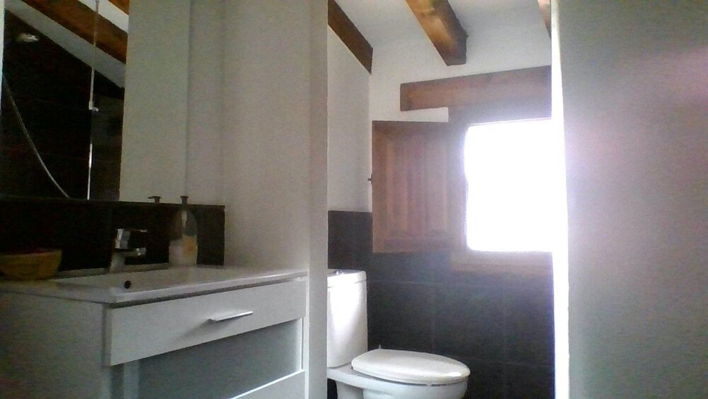 Cuarto de baño: Apartamento, 1 habitación, vistas a la montaña