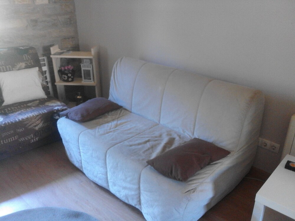 Sala de estar: Apartamento superior, 2 habitaciones, vistas a la montaña