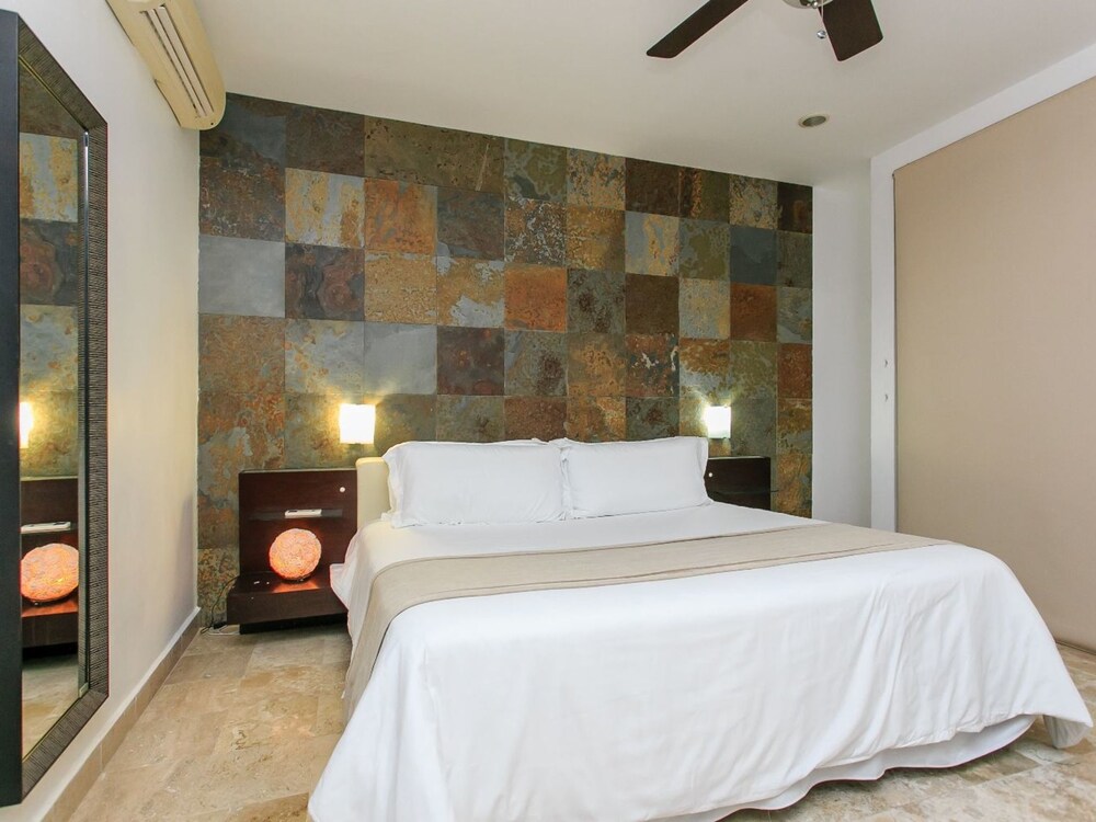 객실 (아파트, 침실 2개, 욕조, 시내 전망 (Mamitas 1102 - 2 Bedrooms & Terrace))