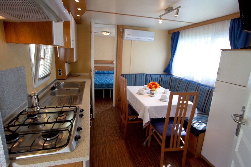 Cucina in camera (Chalet, 2 camere da letto, angolo cottura (5 adults + 1 child))