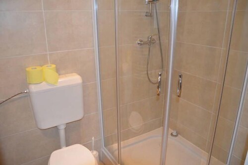 욕실 (Cozy Apartment am Prater Wolfgang Schmaelzl Gasse 18 to 20 Top 21)