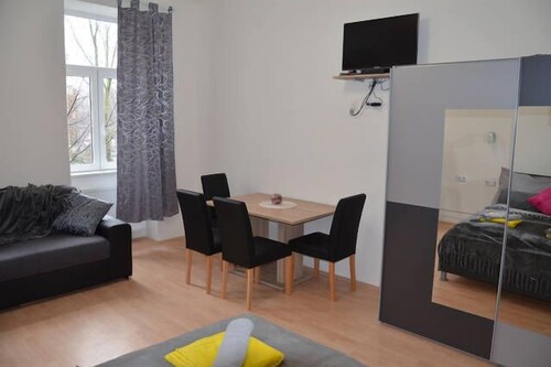거실 공간 (Lovely Apartment am Prater Wolfgang Schmaelzl Gasse 18 to 20)