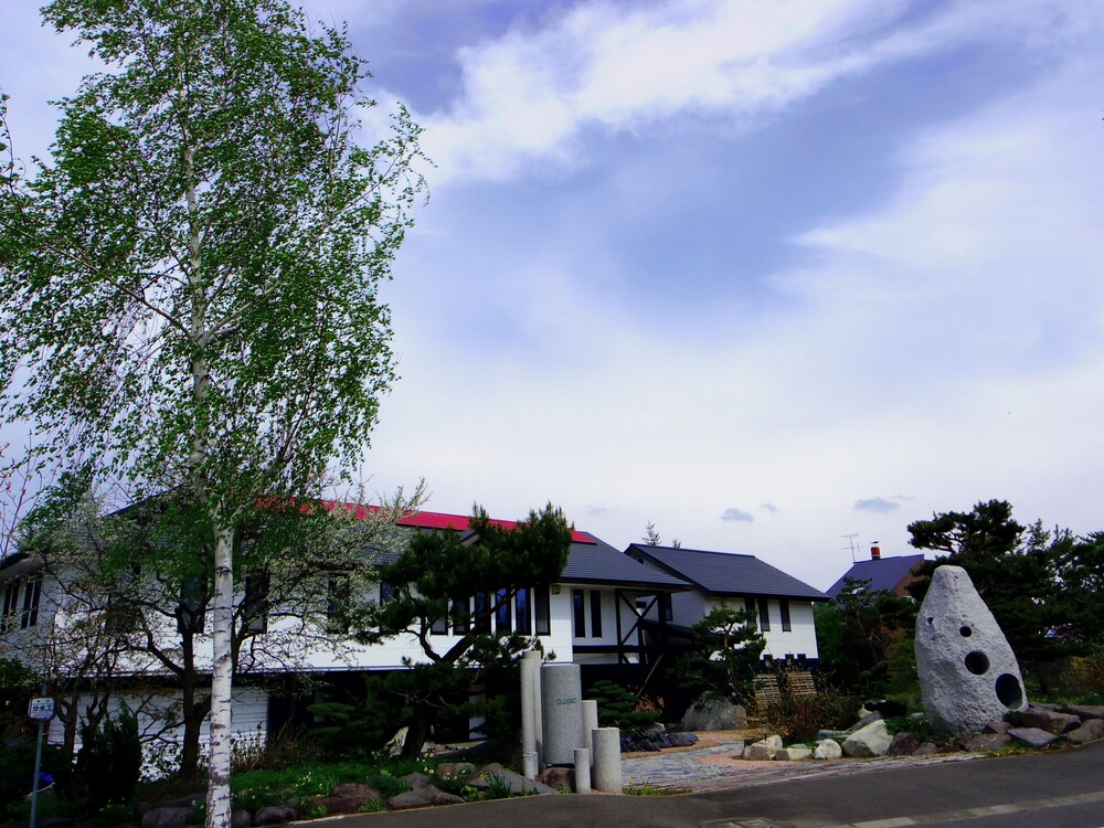 ด้านหน้าของโรงแรม