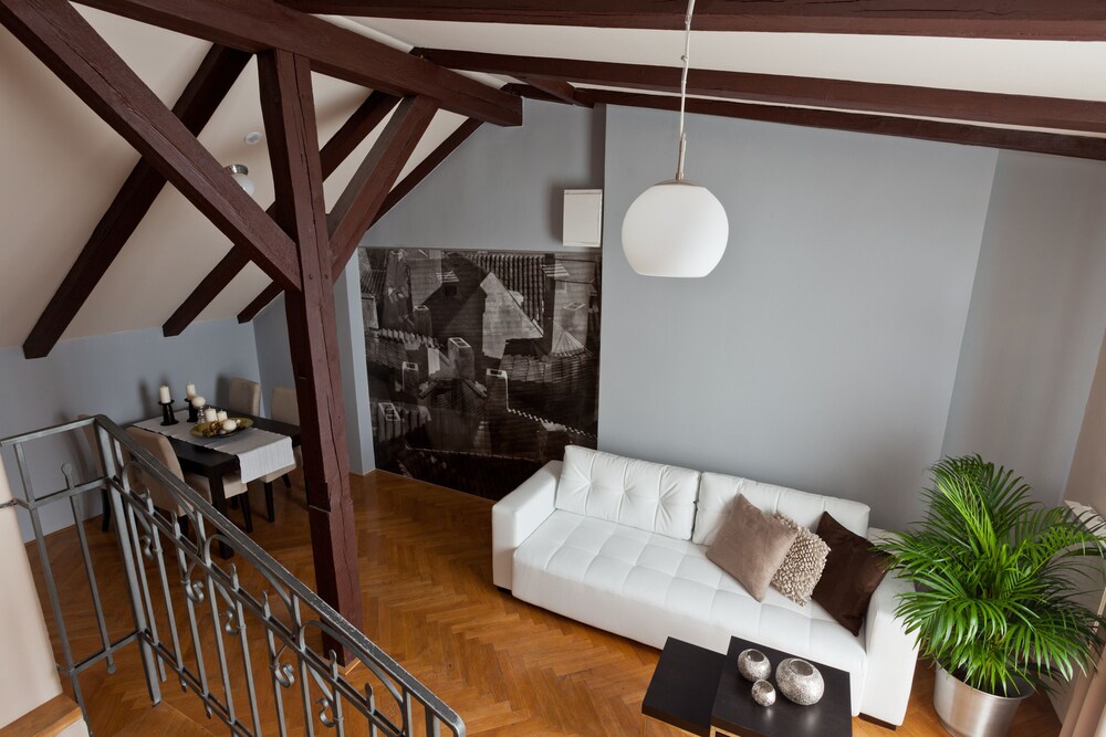 Woonkamer: Executive appartement, 1 slaapkamer (with Terrace, 4 Adults)