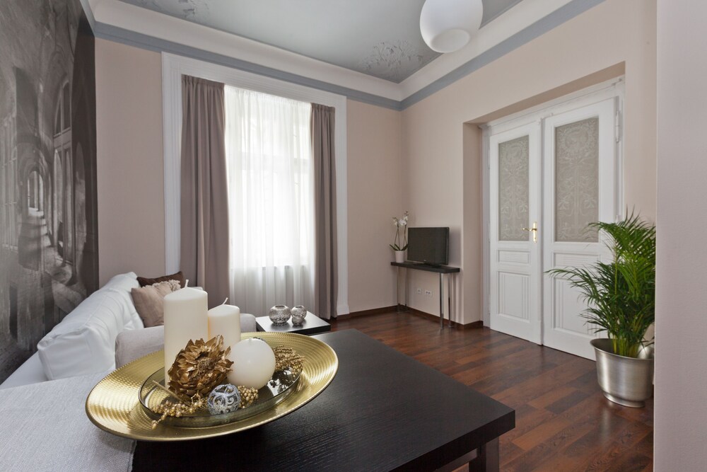 Woonkamer: Superior appartement, 1 slaapkamer (with Balcony, 2 Adults)
