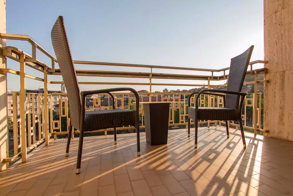 Vista dall'hotel