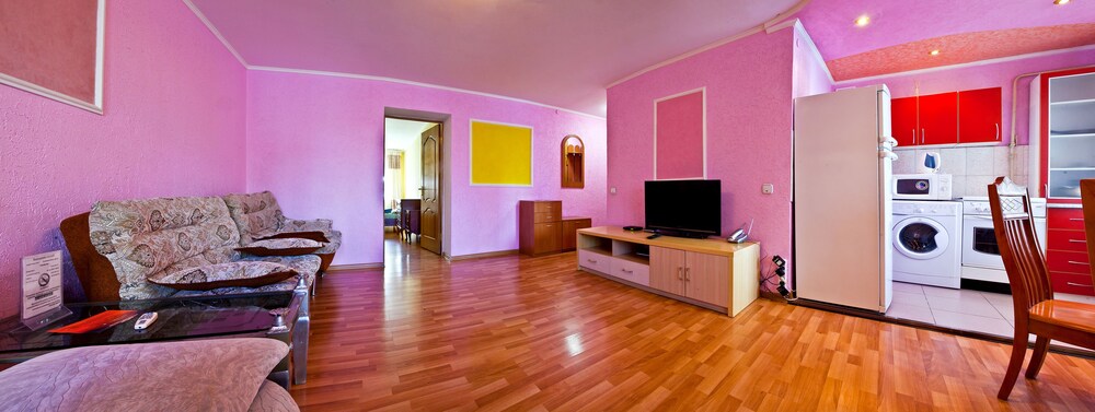 Apartment, 1 Bedroom, Balcony (83A Kunaev St.) - Living Area
