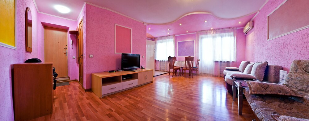 Apartment, 1 Bedroom, Balcony (83A Kunaev St.) - Living Area