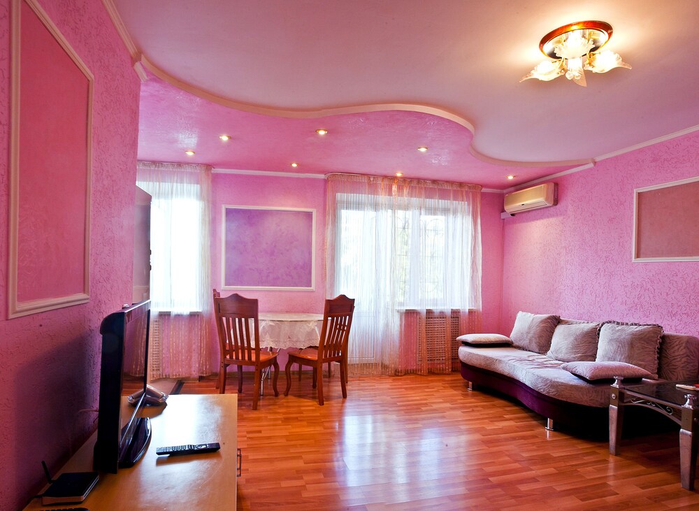 Apartment, 1 Bedroom, Balcony (83A Kunaev St.) - Living Area