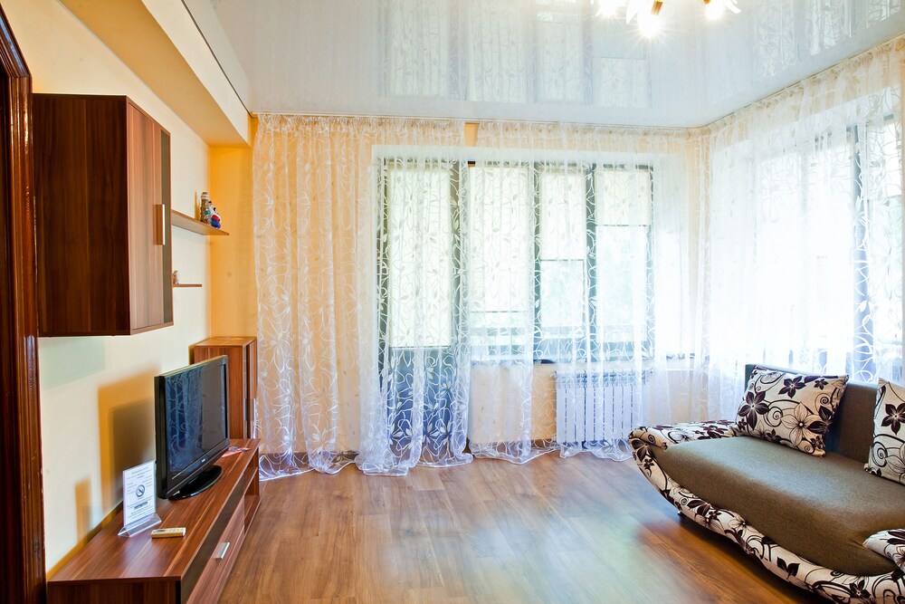 Apartment, Balcony (Zheltoksan Street 78) - Living Room